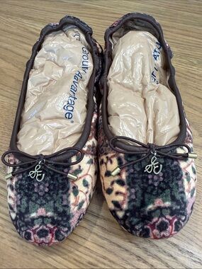 NWOB Sam Edelman Felicia Velvet Tapestry Ballet Flats Size 6.5